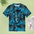 thumbnail image 4 of Animal Print Patterns Women's T-Shirt Short Sleeve T Shirts Tops Tee Ladies Loose T, 4 of 6