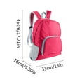 Fashion Women Shoulders Small Backpack Letter Purse Mobile Phone