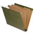 thumbnail image 1 of Hanging Folder- w- 2 Dividers- 6 Sections- Letter - Green, 1 of 1