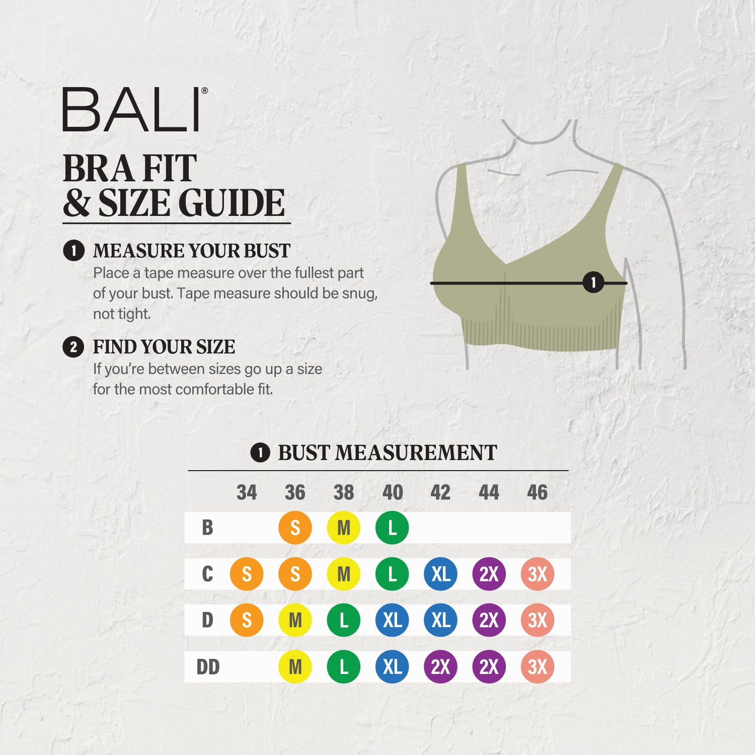 Women's Bali 3488 Comfort Revolution Shaping Wirefree Bra (Almond Tropic 3X)