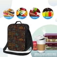 thumbnail image 4 of Fotbe Polynesian Turtles Lonchera Bolsa de Almuerzo para Hombres y Mujeres, Lonchera de Gran Capacidad, Bolsa de Almuerzo Reutilizable, Bolsa Térmica Aislante, 4 of 7