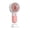Pink, variant on LSLJS Portable Handheld Fan, Cute Fruit Design Powerful Mini Personal Fan USB Rechargeable Battery Operated Desktop Table Fan with Phone Holder Base, Strong Airflow Quiet Cooling Fan for Home Office