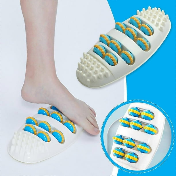 Foot Massager, Foot Roller, Acupuncture Point Stimulation, Household Foot Rolling Device, Foot Center, Finger Pressure Foot Board