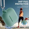 thumbnail image 4 of Comvin for Apple Airpods 5 & 4 Case Cover for Women Men, with Cleaner Kit Fits & Anti-Loss Strap, Green, 4 of 8