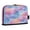 Watercolor Powder Blue Pattern, variant on Standing Pencil Case with Base Large Capacity Stationery Pouch Pen Bag with Zipper for Women Men Tie-dyed Colorful Spiral Pattern
