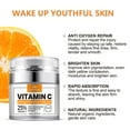 thumbnail image 4 of Crema hidratante con vitamina C para el rostro: crema facial con vitamina C, crema reafirmante para el cuello, crema para el contorno de ojos, hidratante facial antiedad para mujeres y piel limpia y r, 4 of 5