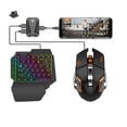 thumbnail image 1 of Paquete combinado de teclado 4 en 1 para juegos móviles Android e iOS, 1 of 4