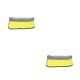 thumbnail image 2 of Speravity Toalla de secado de coche, paño de limpieza multiusos de absorción de agua de alto rendimiento, toallas para el hogar, tienda, gris, Gris Amarillo 30*30cm 2piezas, 2 of 6