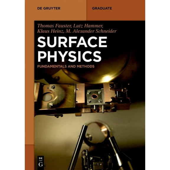 de Gruyter Textbook Surface Physics: Fundamentals and Methods, (Paperback)