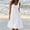 White plus size summer mini dresses a1, variant on Women Plus Size Summer Boho Flowy Mini Dresses Sleeveless Round Neck Ruffle A-Line Swimwear Beach Vacation Party Sundresses, Yellow M