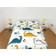 thumbnail image 2 of Dinosaurios Juego de Funda Nórdica Colcha de colores, Niños Juego de cama completo con, 2 of 4