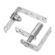 thumbnail image 5 of FOMIYES 1Jgo Bisagra Pivotante Metálica Para Puertas Con Automático Y Apertura En Ambas Direcciones Plata, 5 of 8