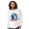 thumbnail image 4 of Vintage Cartoon All American Dad Bod Men's Crewneck Sweatshirt Brisco Brands X, 4 of 6
