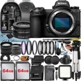 thumbnail image 1 of Nikon Z7 II Mirrorless Camera with NIKKOR Z DX 16-50mm VR Lens + 2 Pack 64GB Card + Case + Tripod + ZeeTech Accessory Bundle, 1 of 5