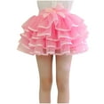 thumbnail image 6 of breaise 4 Layered Tulle Tutu Skirt for Girls Birthday Party Tulle Tutu Skirt Girl Ballet Tutu Skirt, 6 of 7