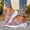 Pink, variant on Women's Breathable Mesh -On Mule Sneakers, Comfortable Air Cushion Platform Walking Shoes, Closed-Toe Backless Slippers for Indoor & Outdoor, 4 Colors