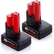 thumbnail image 5 of Batería VOLT1799 Paquete de 2, 6.0Ah 12V para Milwaukee M12, 5 of 6