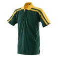 thumbnail image 1 of Finden & Hales - Polo deportivo/de deporte Modelo Racing para hombre/caballero - Verano/ Deporte (Verde botella/ Amarillo), 1 of 1