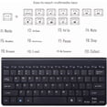 thumbnail image 2 of Ensemble Clavier et Souris Sans Fil Pleine Taille, 2.4G USB, Disposition UK, 2 of 7