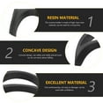 thumbnail image 4 of 8 Pcs Ocarina Base Bracket Gift for Ocarina Players 6.80X5.00X2.50CM Black, 4 of 6
