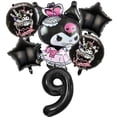thumbnail image 5 of Kuromi-globos de papel de aluminio con números para niña, conjunto de globos decorativos de dibujos animados para cumpleaños, decoración para fiesta de bebé, regalo para niños, 5 of 5