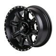 thumbnail image 4 of 4/137 Tusk Cascade Wheel 14x7 5.0 + 2.0 Matte Black For CAN-AM Defender HD10 XT-P 2020, 4 of 8