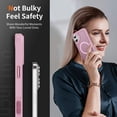 thumbnail image 5 of ELEHOLD For iPhone 16 Plus Slim Shockproof Case, Skin-Friendlyp. Rugged Cover, MagSafe Compatible, Non-Slip, Raised Edges For Cam & Screen Protection, Pink, 5 of 8
