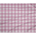 thumbnail image 4 of oneOone Polyester Lycra Fabric Gingham Check Printed Fabric 1 Yard 56 Inch Wide, 4 of 4