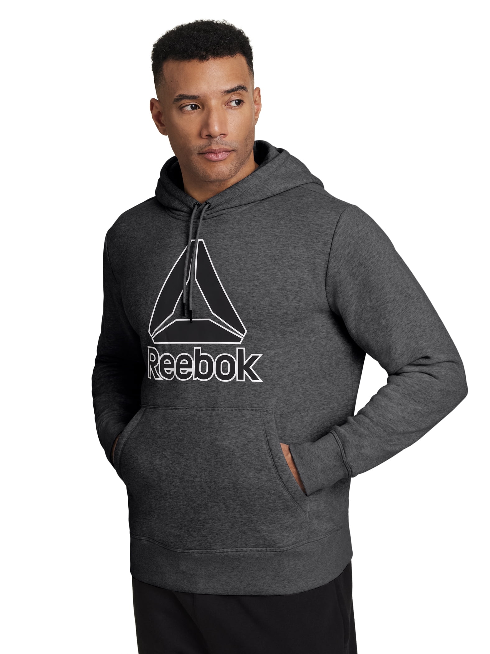 Reebok Men's and Big Men's Game Day Fleece Hoodie, Sizes XS-5XL