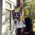 thumbnail image 2 of Carolines Treasures 7359CHF Chihuahua Black and Tan House Flag House Size multicolor, 2 of 4