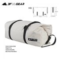 thumbnail image 2 of Camping Travel Storage Bag, Waterproof Large Capacity Duffle Bag for Outdoor/Sport, Beige-M, 2 of 8