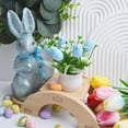 thumbnail image 6 of Wozhuo Easter Egg Mini Potted Plants Artificial Succulent Decor, 6 of 7