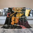 thumbnail image 2 of Shiartex   Trippy Sun and Moon Blanket Queen, Black and White Throw Blanket for Kids Boys Girls,Psychedelic Tree of Life Blanket,Galaxy Stars Mandala Tribal Flannel Blanket All Season White, 2 of 6