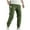 Army Green, variant on Pantalones Para Hombre, Men Pants Casual Fashion Elastic Waist Solid Outdoor Pants Trousers