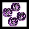 thumbnail image 1 of 4 Piezas 1/10 On-Road Drift Car 52MM AleacióN de Aluminio Cubo de Rueda de Metal 1,9 Pulgadas Climb Car Wheel Llanta para ,, 1 of 6