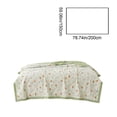 thumbnail image 3 of Aufmer Soft Polyester Summer Cool Quilt Lightweight Washable Thin Quilt Core For Student Bedroom Dormitory And Home Use(Green, 150x200cm), 3 of 6