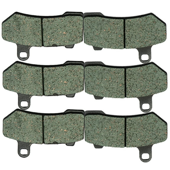 Foreverun Motor Front Rear Brake Pads For Harley FLHX Street Glide 2008 2009 2010 2011 2012 2013 2014 2015 2016 2017