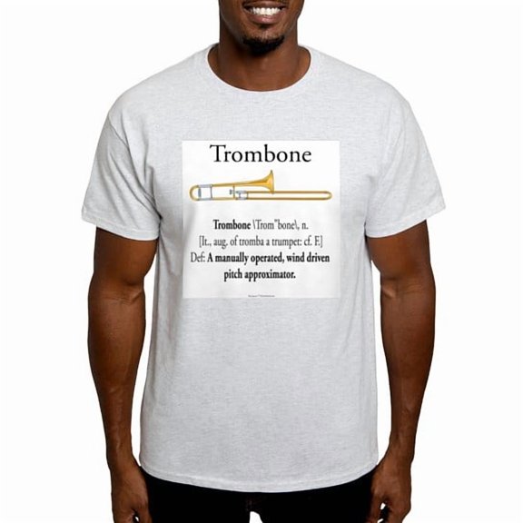 CafePress - Trombone Pitch Approxomator T Shirt - Men's Classic Cotton T-Shirts