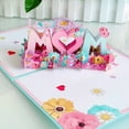 thumbnail image 2 of 3D Popup Greeting Card Thankyou Thank You Card Mother's Day Thanksgiving Card Business Greeting Card, 2 of 6