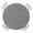 Gray, variant on Black Solid Round Table Cover, Minimalist Cloth Industrial Slate Black Linen Texture Waterproof Fitted Tablecloths for 36"-44" Tables, Washable Picnic Table Cover for Camping Dining Indoor Outdoor