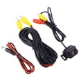 thumbnail image 3 of KAKOWELY Car Rear View Camera Backup Camera License Plate Mount Built-in Distance Scale Lines Waterproof 170°Wide Angle Night Vision 480 Resolution Bar Cam,1.65"X0.98"X0.91", 3 of 4