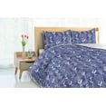 thumbnail image 3 of Ambesonne Garden Scene Down Alternative Quilt Comforter, Spring Chrysanthemum, Twin XL, Off White Quartz, 3 of 5