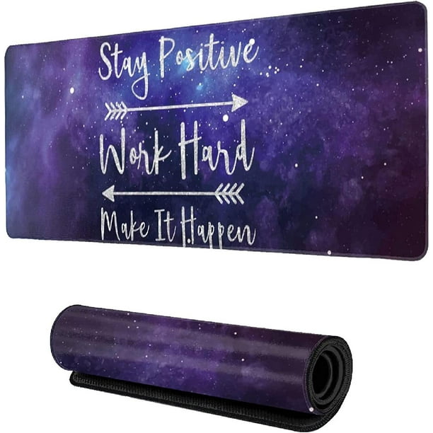 Desk Mat,Great Wave Starry Night Gaming Mouse