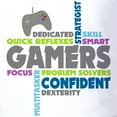 thumbnail image 3 of CafePress - Gamers Golf Shirt - Golf Shirt, Pique Knit Golf Polo, 3 of 4