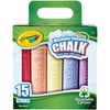 Crayola Non-Toxic Sidewalk Chalk Tray, Assorted Colors