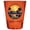 Orange, variant on Orlando Florida Design B Souvenir Full Color 2 oz Round Shot Glass Multicolor (4-Pack)