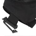 thumbnail image 3 of Sac à dos d'extérieur avec bandoulière et clip pour randonneurs, noir, 3 of 4