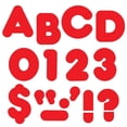 thumbnail image 1 of Trend Enterprises T-457-6 Lettres Prêtes 4 Po. Décontracté, Rouge - Lot de 6, 1 of 1