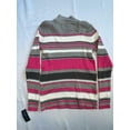thumbnail image 2 of MSRP $47 Karen Scott Striped Mock-Neck Sweater Pink Size Petite Petite, 2 of 3
