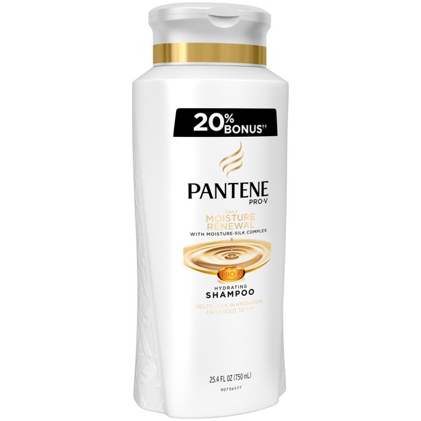 Pantene ProV Daily Moisture Renewal Hydrating Shampoo 25.4 fl. oz. Bottle